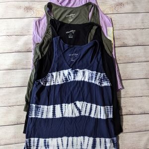 Universal Thread Women's Lafayette Tank, Bundle of 4, Small